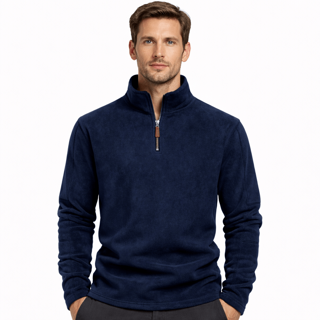 Coleeast-London Dark blue / XS LEE, Solid Knit Pullover