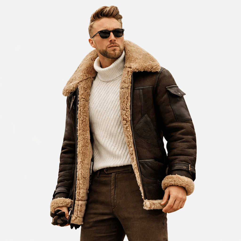 Coleeast-London Dark brown / XS BOWEN, Zip-Up Regular Fit Jacket