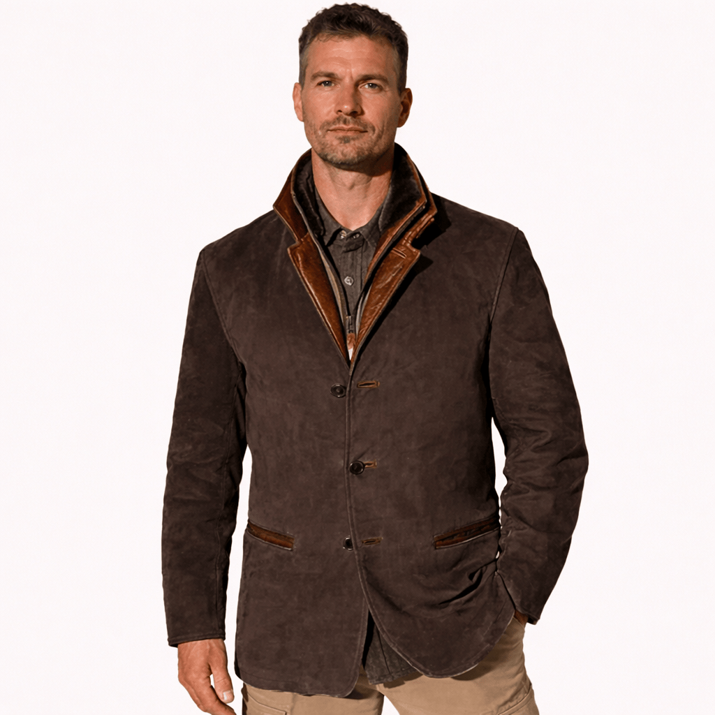 Coleeast-London Dark brown / XS DEAN, Casual UV-Resistant Jacket