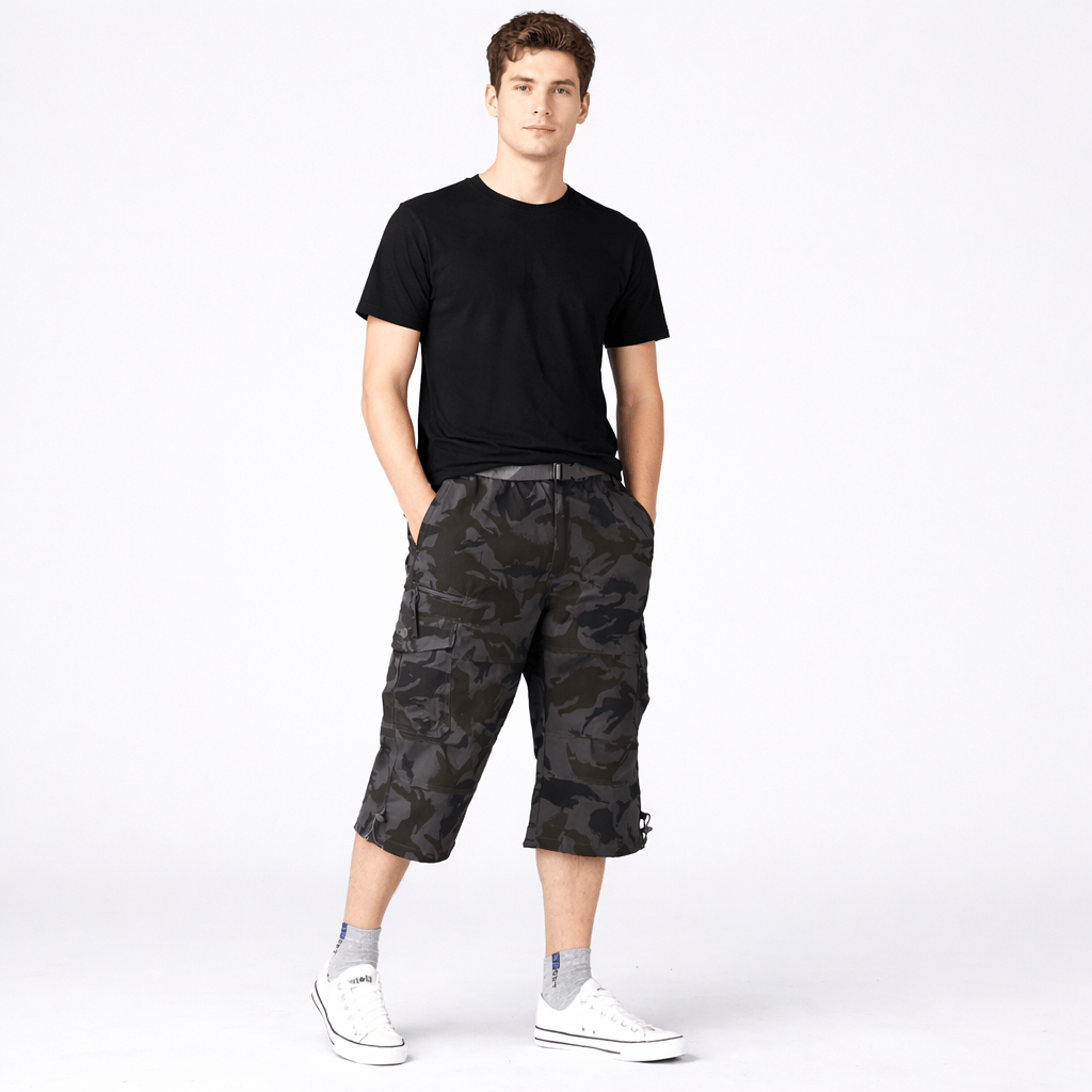 Coleeast-London Dark grey / XS BRUCE, Regular Fit Cotton Blend Shorts