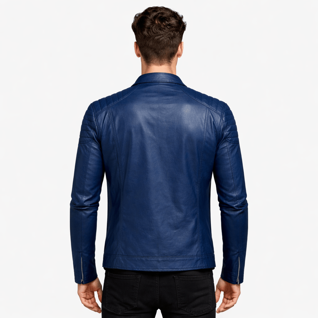 Coleeast-London DEVON, Faux Leather Zip-Up Jacket