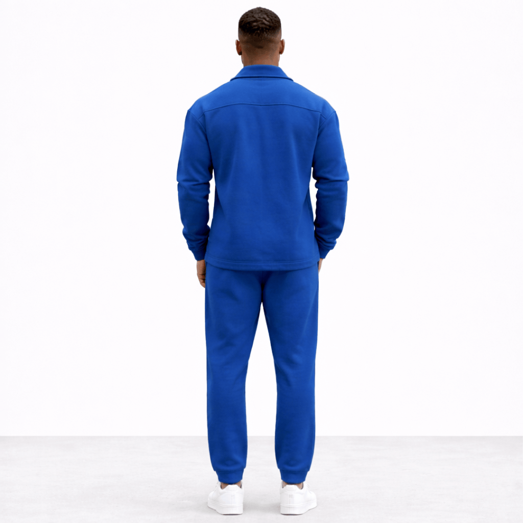 Coleeast-London DOUGLAS, Fleece T-Shirt Set Elastic Waist