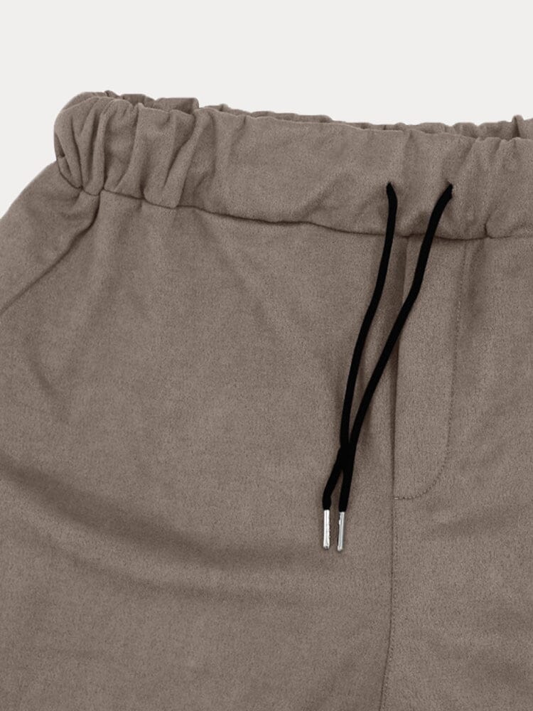 Coleeast-London DOUGLAS, Fleece T-Shirt Set Elastic Waist