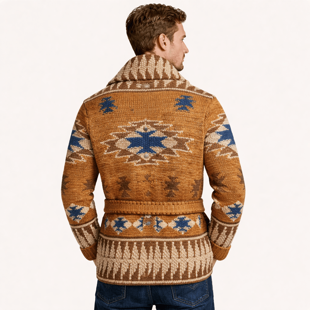 Coleeast-London DOUGLAS, Striped V-Neck Cardigan