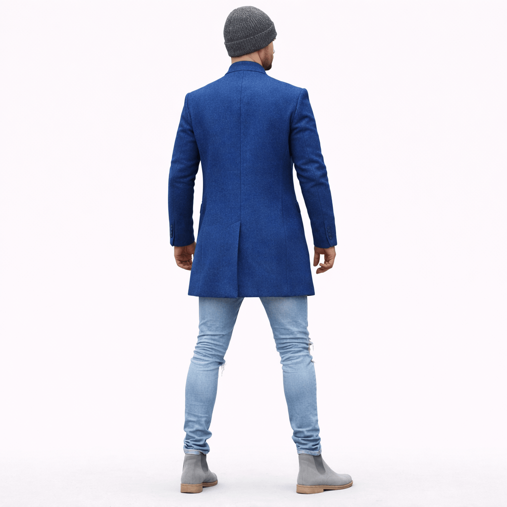 Coleeast-London DUKE, Round Neck Button Trench