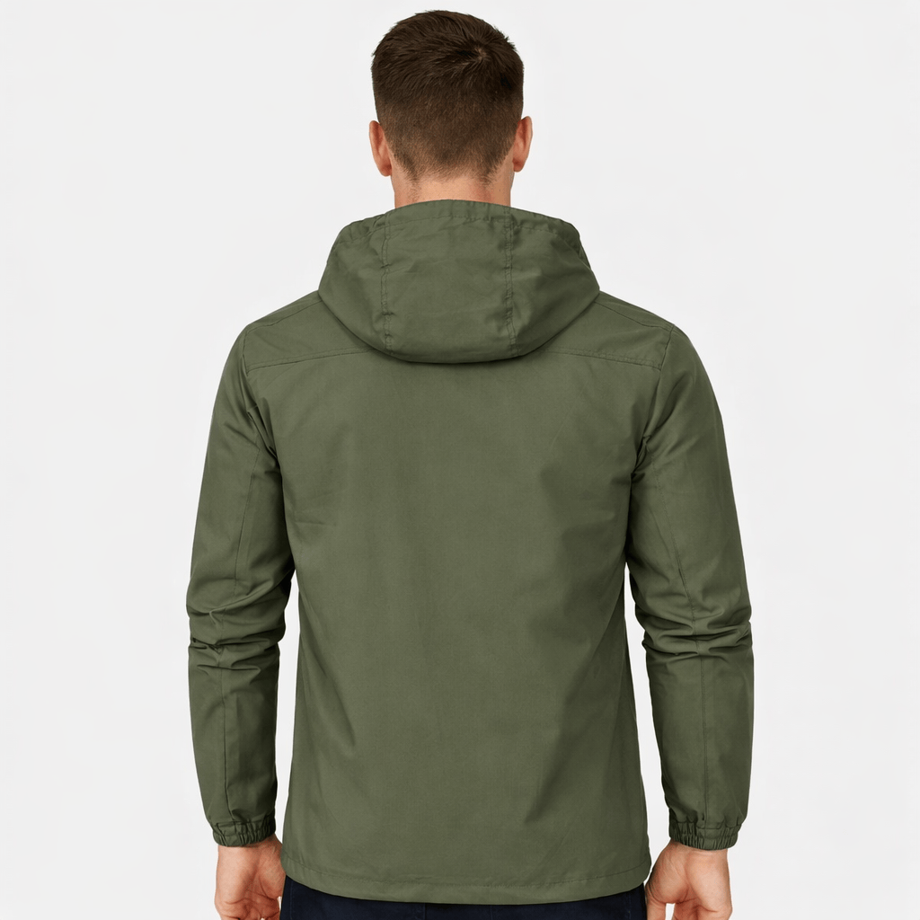 Coleeast-London EBENEZER, Hooded Zip Jacket Printed