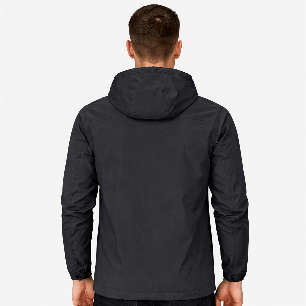 Coleeast-London EBENEZER, Hooded Zip Jacket Printed