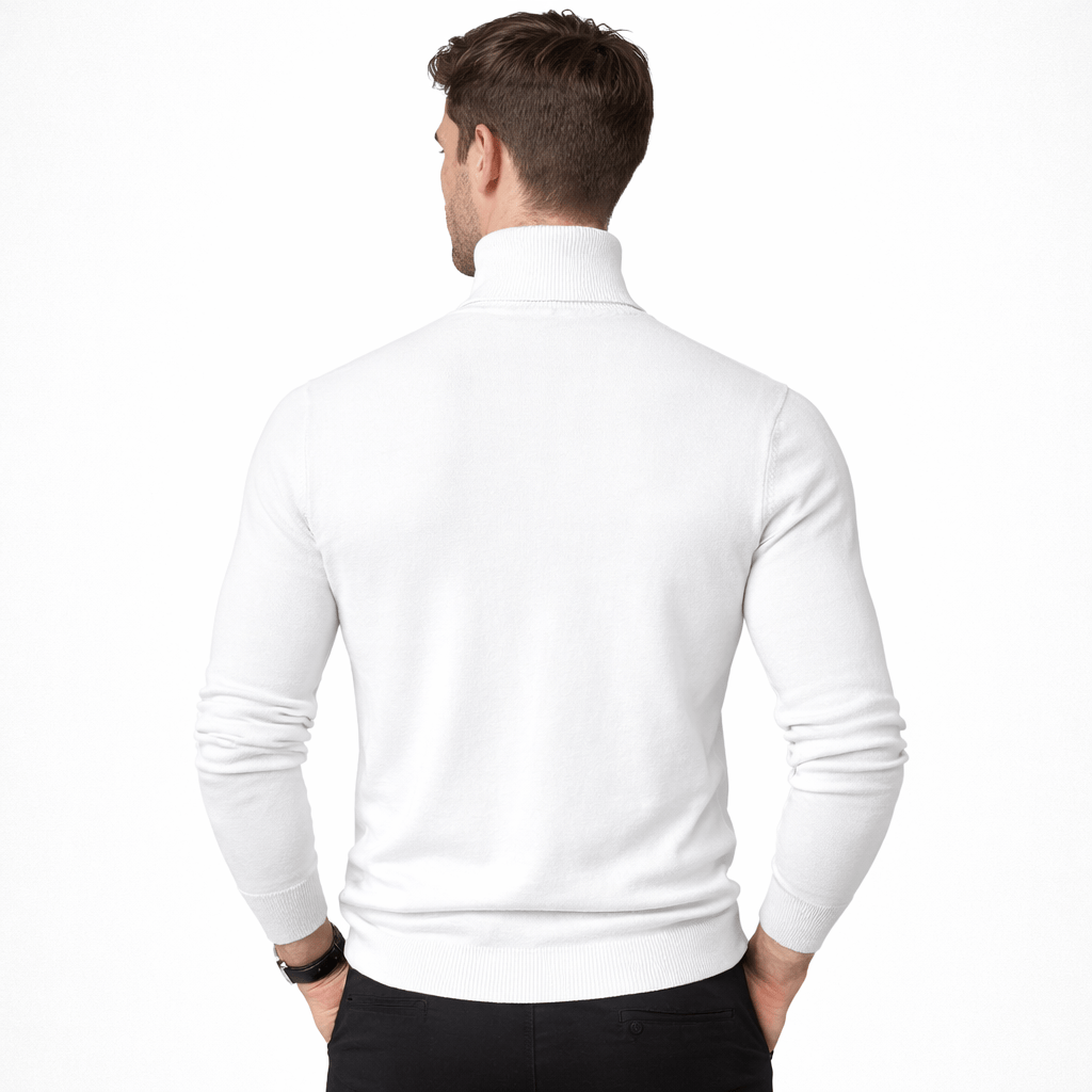 Coleeast-London EDGAR, Turtleneck Rayon Sweater
