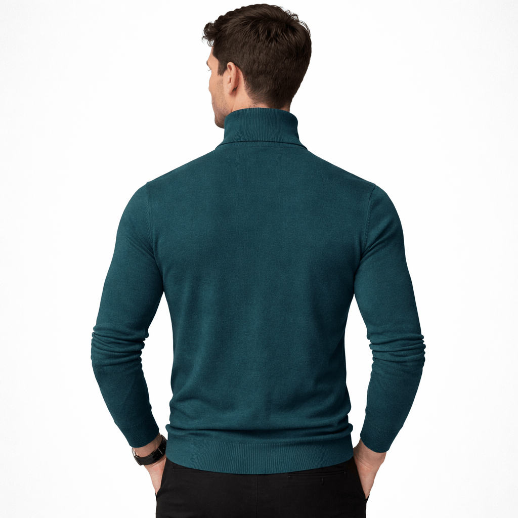 Coleeast-London EDGAR, Turtleneck Rayon Sweater