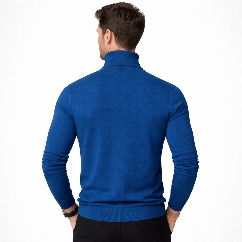 Coleeast-London EDGAR, Turtleneck Rayon Sweater