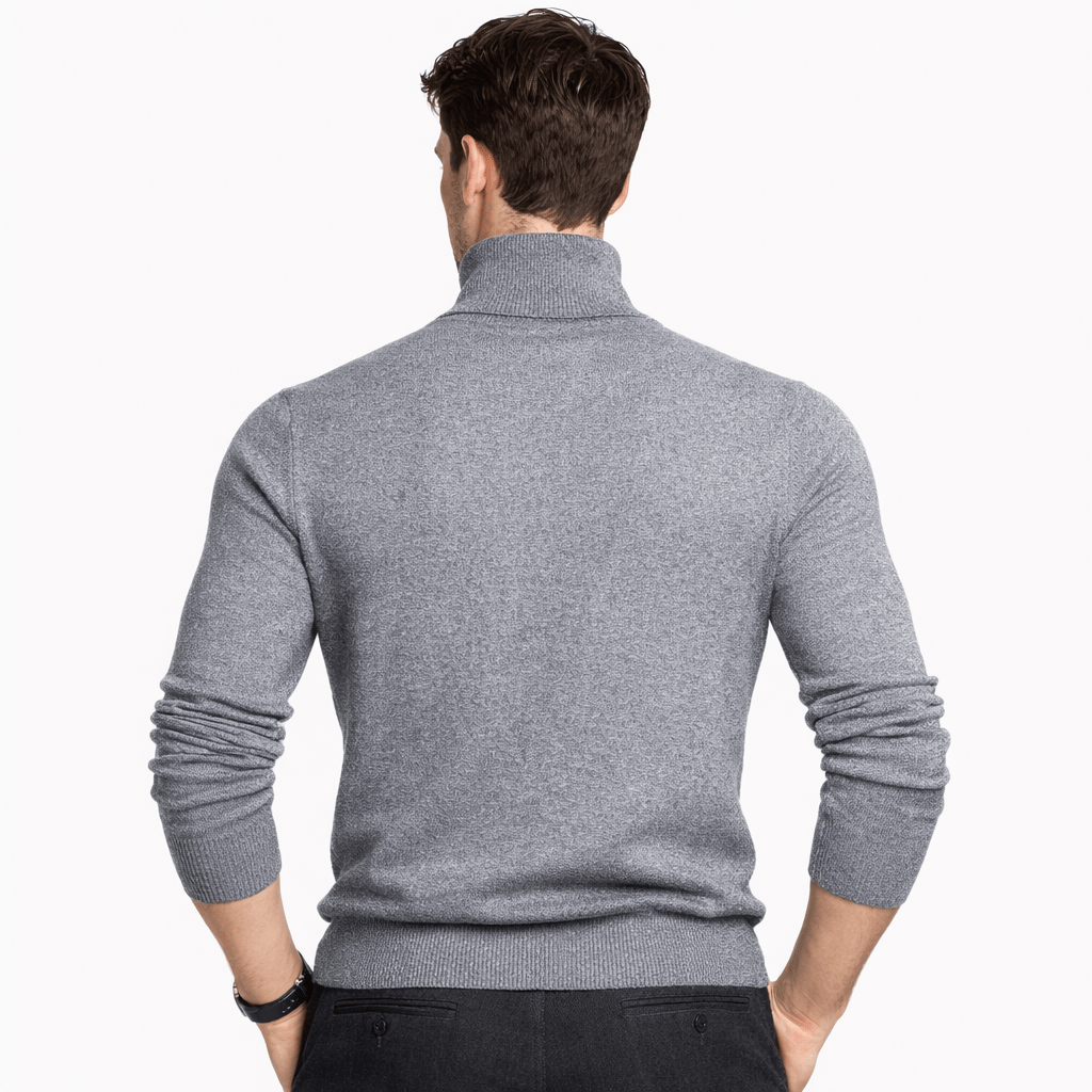 Coleeast-London EDGAR, Turtleneck Rayon Sweater