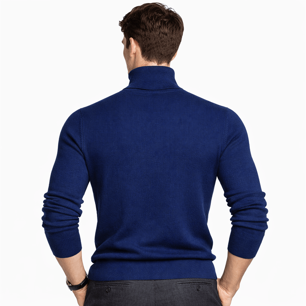 Coleeast-London EDGAR, Turtleneck Rayon Sweater