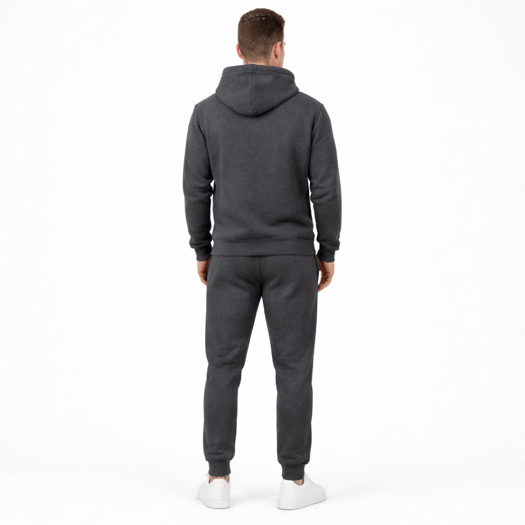 Coleeast-London EDWARD, V-Neck Cotton Blend Tracksuit