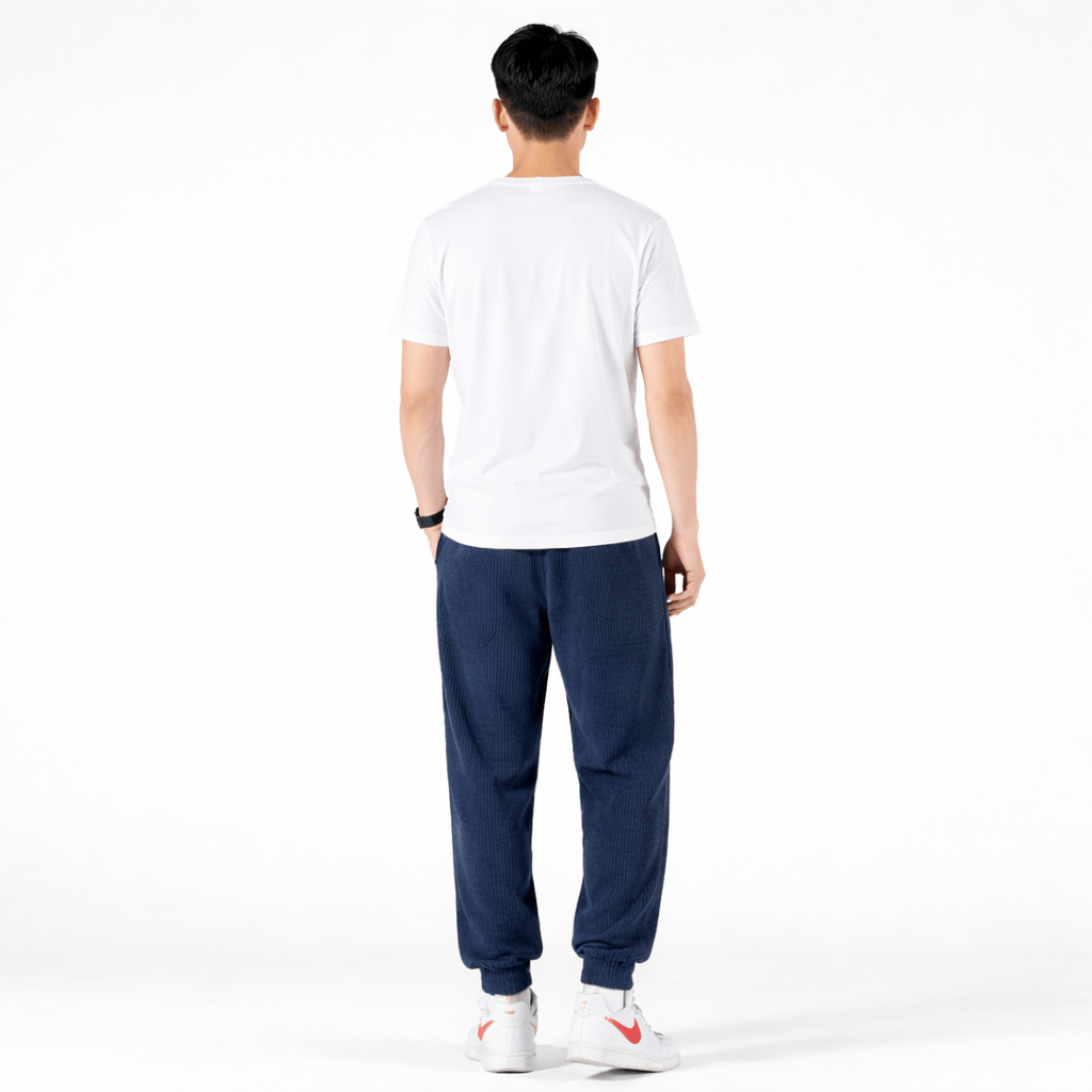 Coleeast-London ELI, Corduroy Harem Pants Elastic Waist