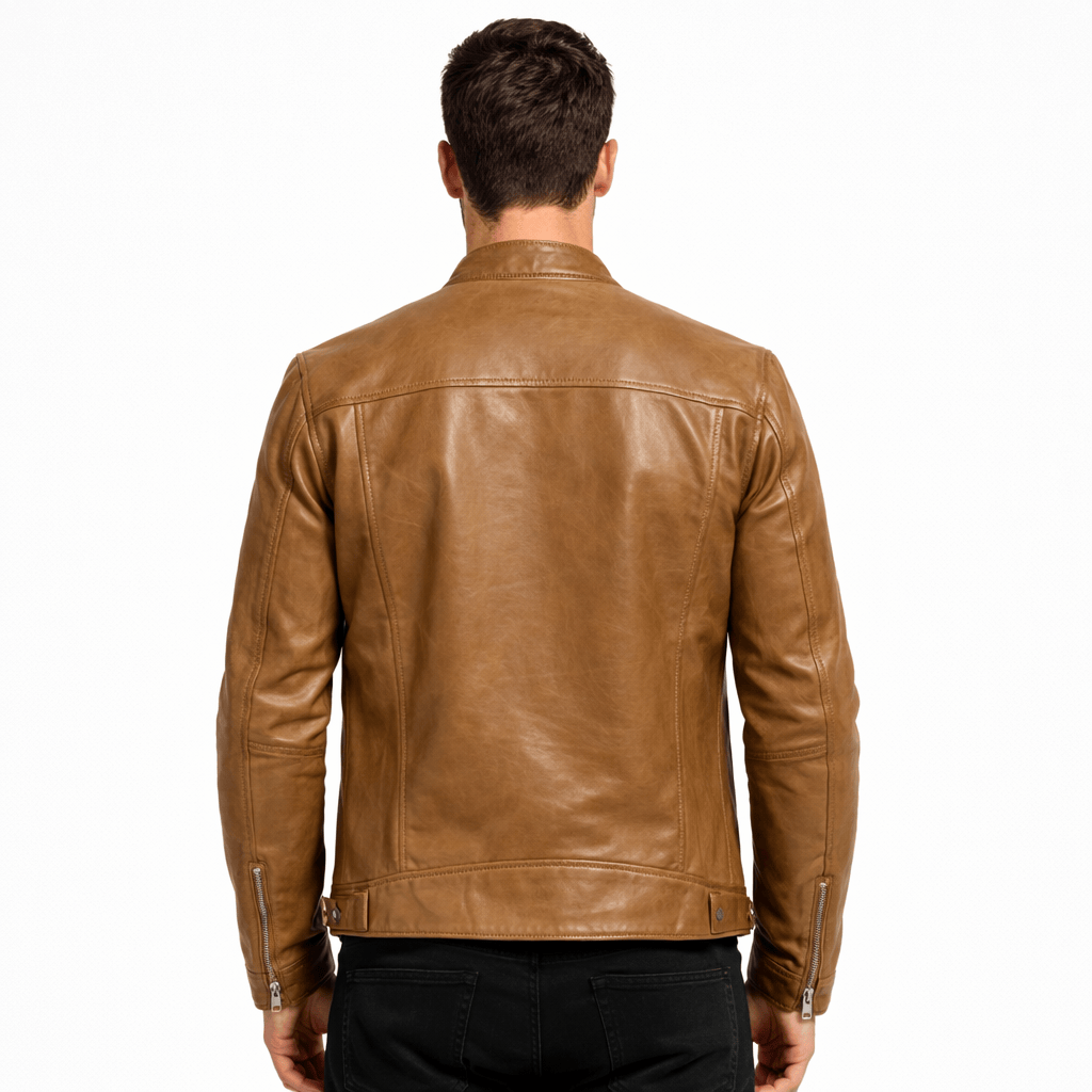 Coleeast-London ENNIS, Faux Leather Regular Fit Jacket