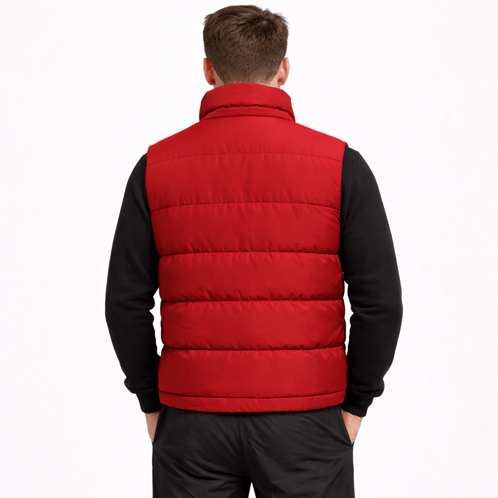 Coleeast London ENZO Zip-Up Turtleneck Vest