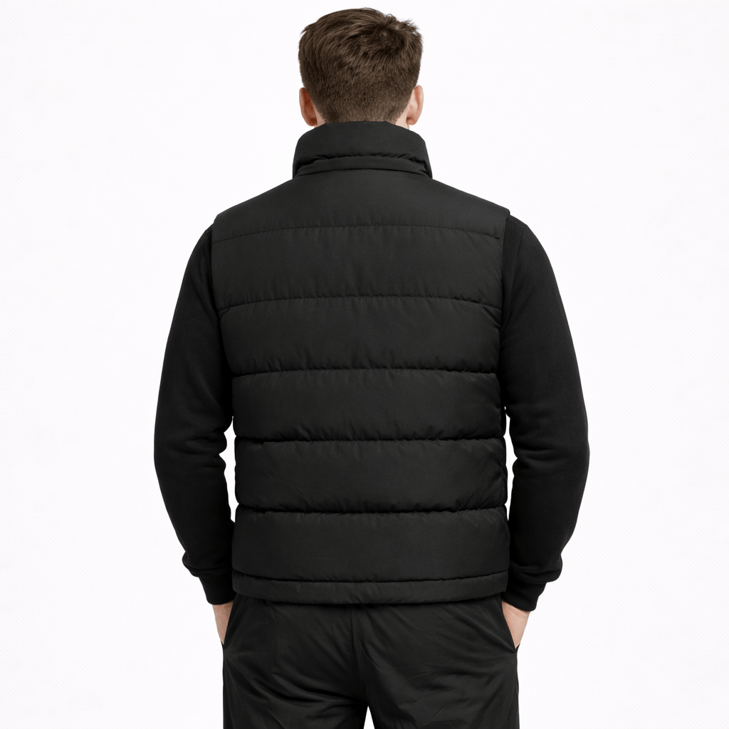 Coleeast London ENZO Zip-Up Turtleneck Vest