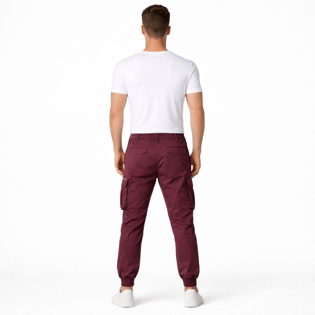 Coleeast-London ETHAN, Cotton Cargo Pants Regular Fit