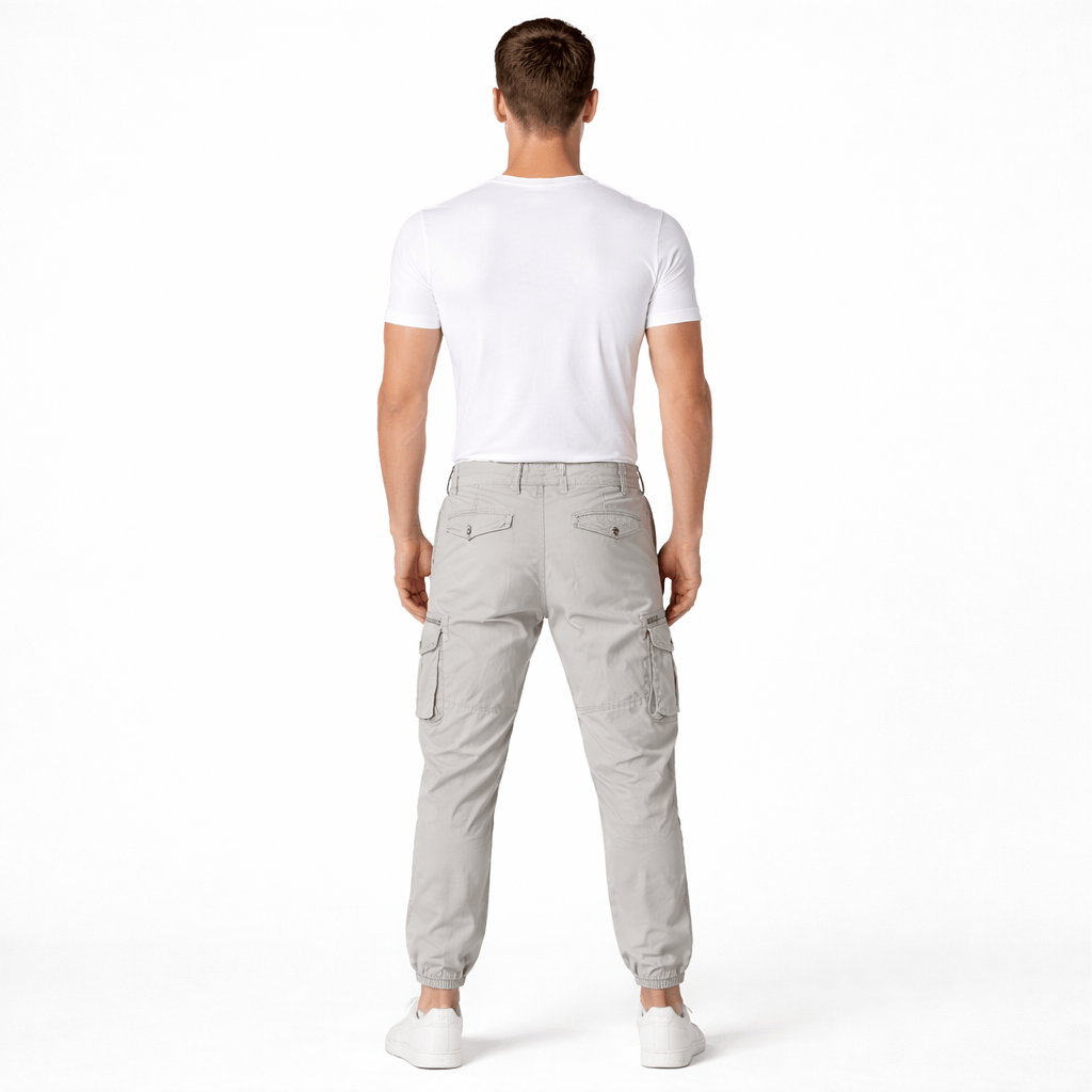 Coleeast-London ETHAN, Cotton Cargo Pants Regular Fit
