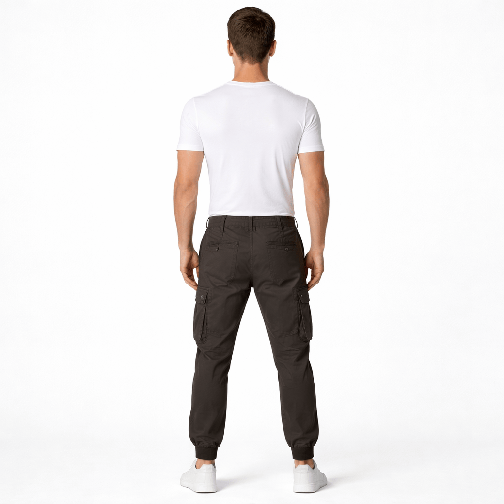 Coleeast-London ETHAN, Cotton Cargo Pants Regular Fit