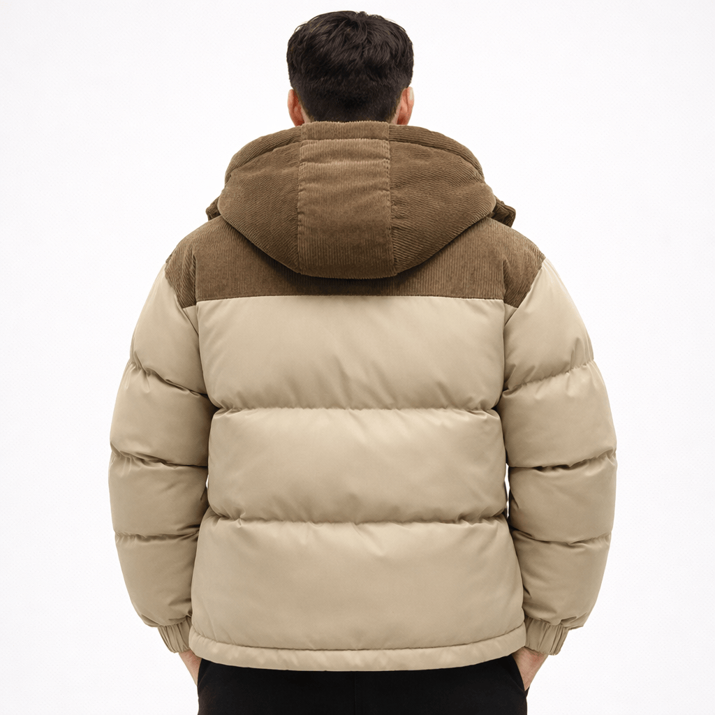 Coleeast-London EUAN, Casual Full-Zip Padded Jacket