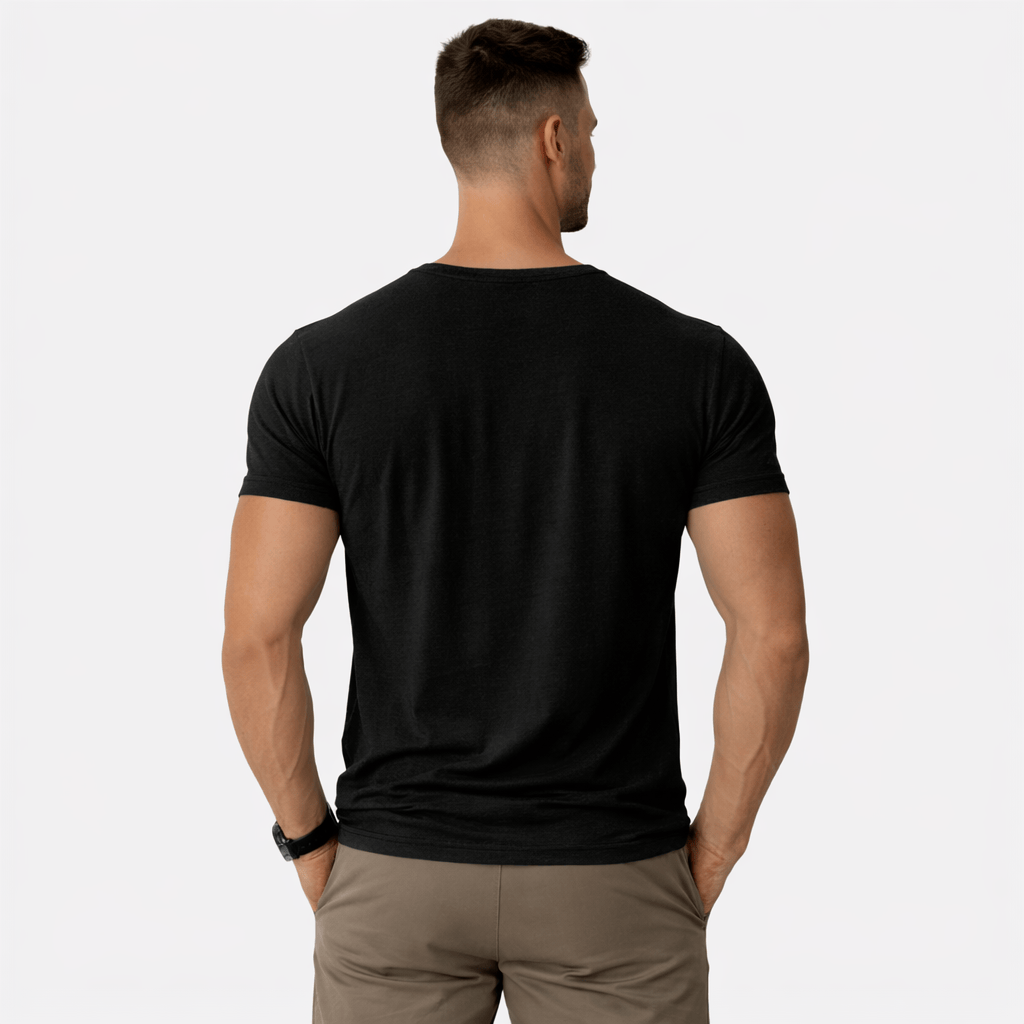 Coleeast-London FARRELL, V-Neck Breathable Cotton T-Shirt