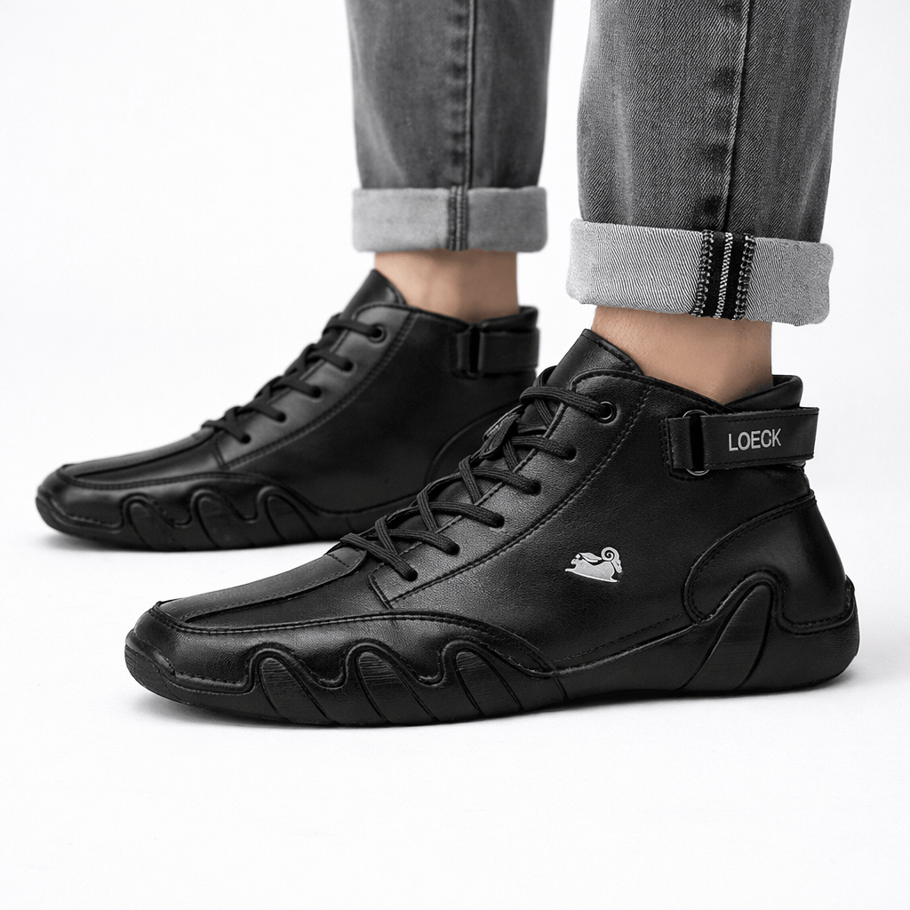 Coleeast-London FRANK, Waterproof Microfiber Ankle Boots