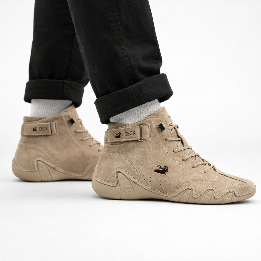 Coleeast-London FRANK, Waterproof Microfiber Ankle Boots