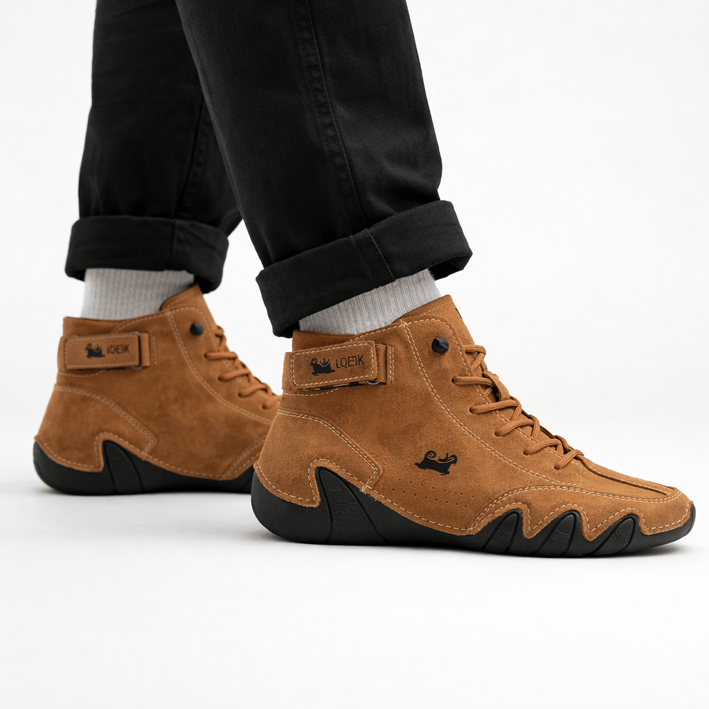 Coleeast-London FRANK, Waterproof Microfiber Ankle Boots
