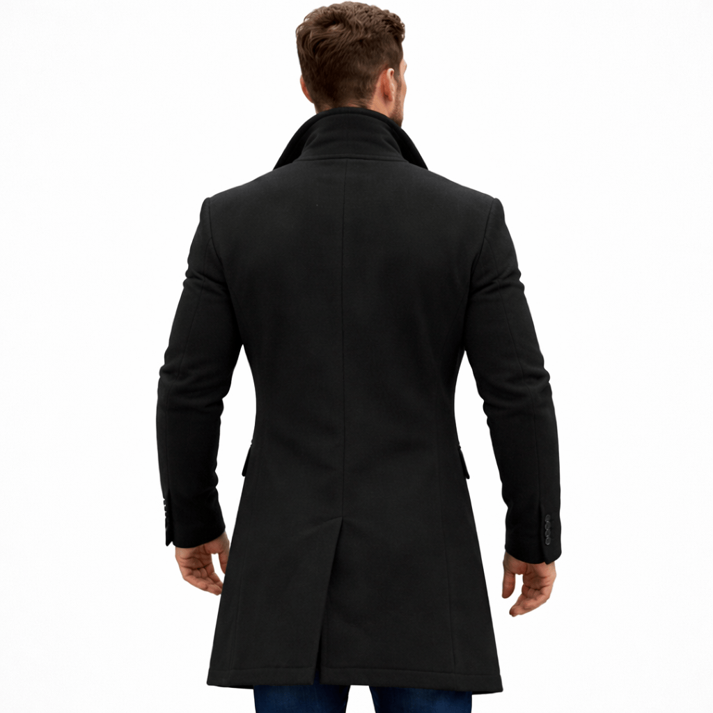 Coleeast London GEORGE Long Wool Blend Coat