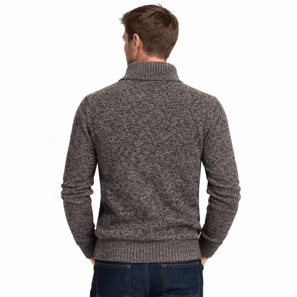 Coleeast-London GRANT, Mandarin Collar Knit Cardigan