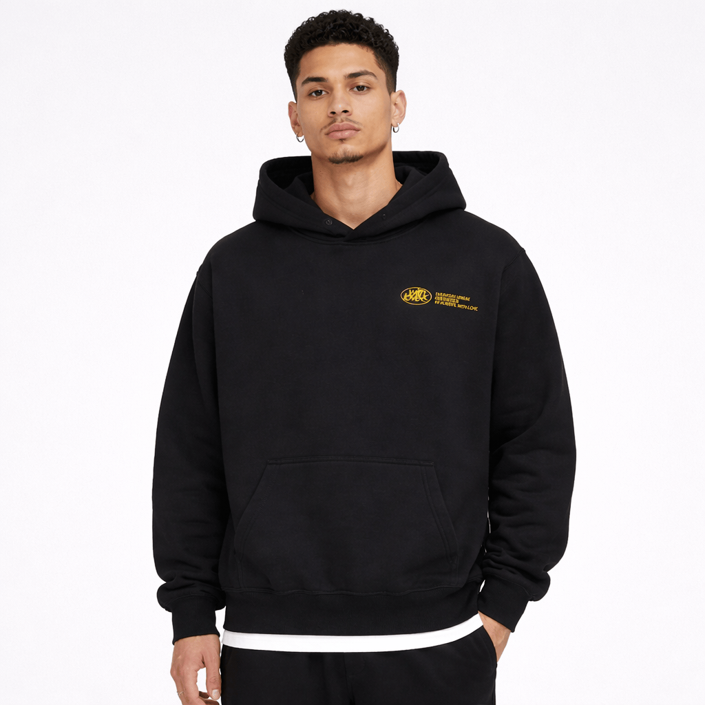 Coleeast-London GRANT, Printed Fleece Hoodie