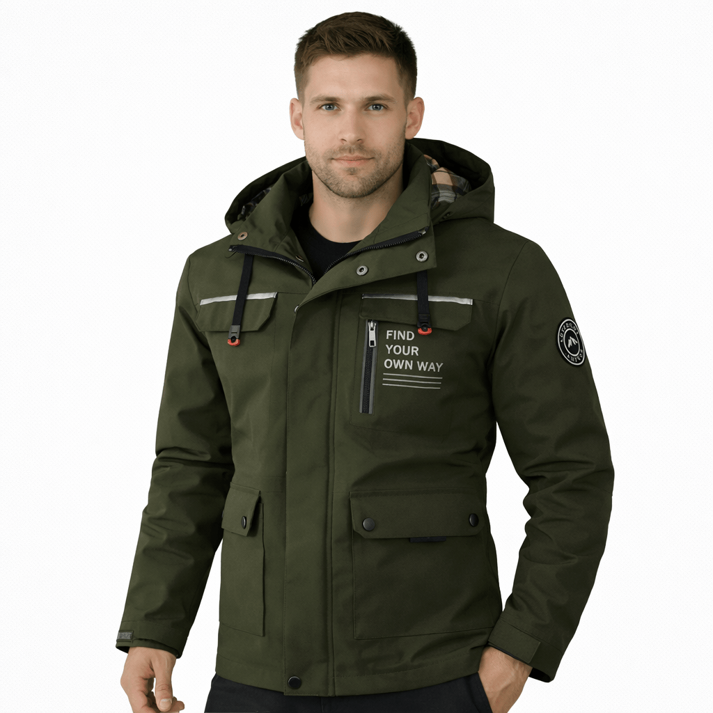 Coleeast-London Green / XS ARDEN, Casual Zip-Up Jacket
