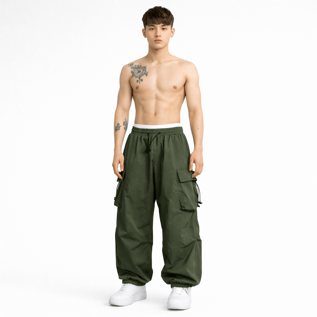 Coleeast London Green / XS FELIX, Lightweight Cargo Pants