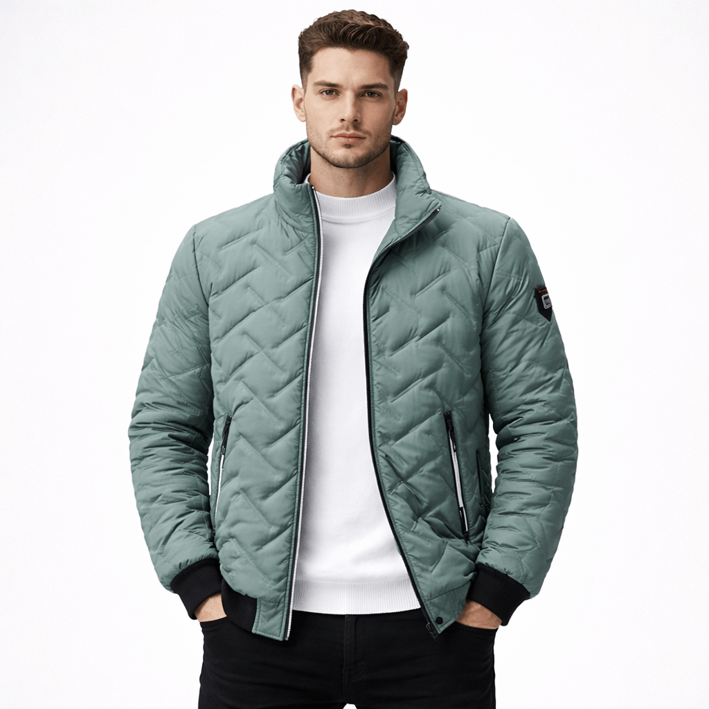Coleeast-London Green / XS JAY, Casual Cotton Padded Jacket