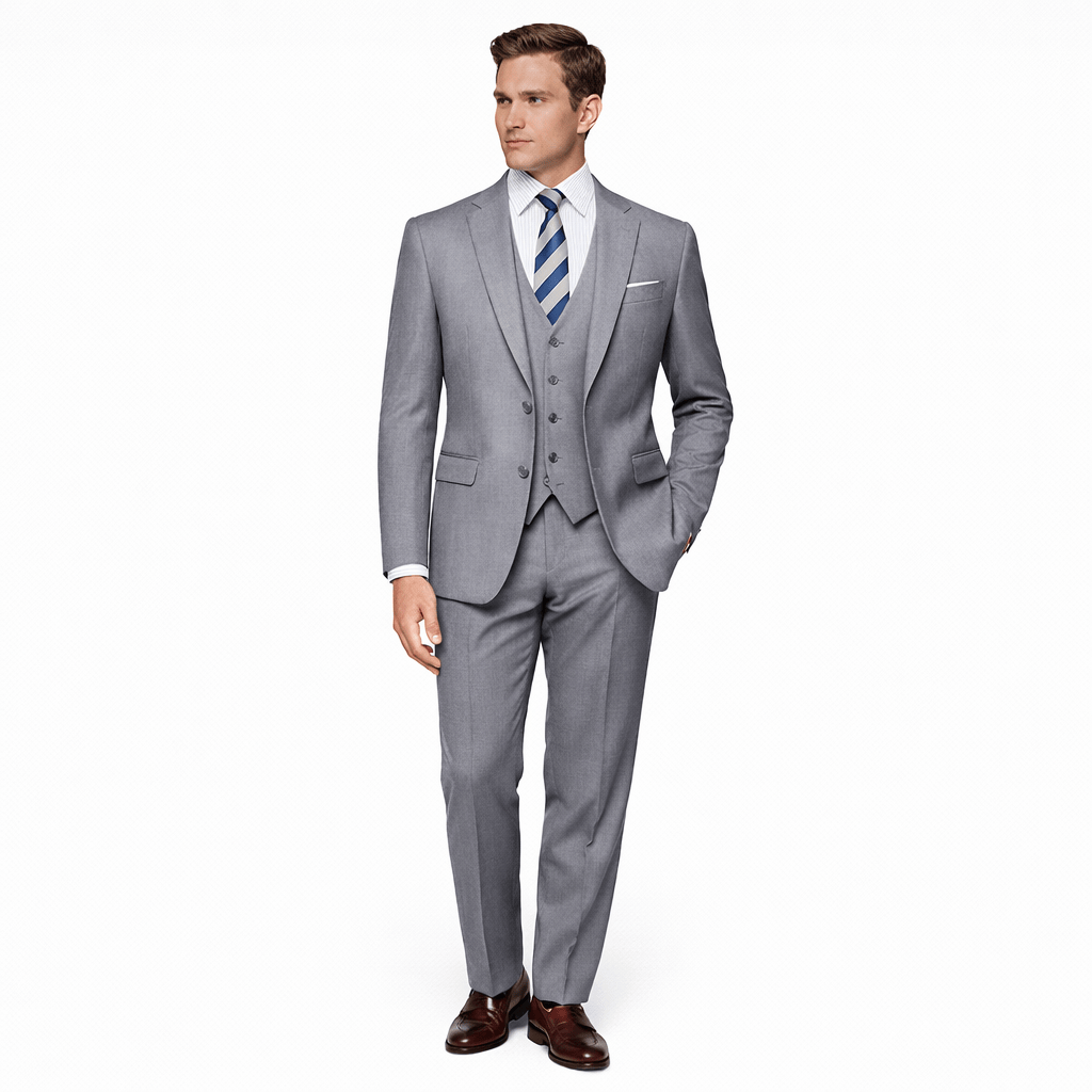 Coleeast-London Grey / XS AMOS, Slim Fit Viscose Suit