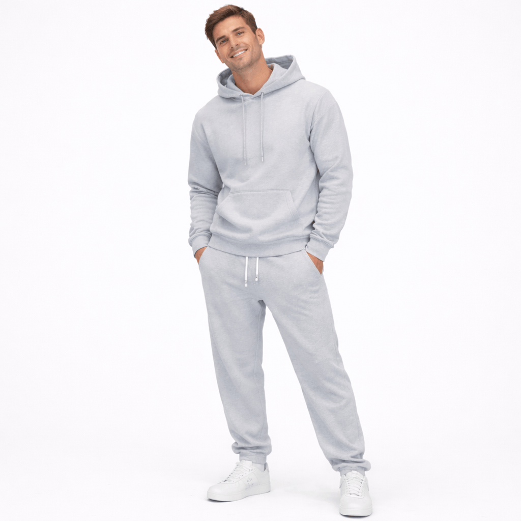 Coleeast-London Grey / XS DAN, Solid Fit Sports Tracksuit