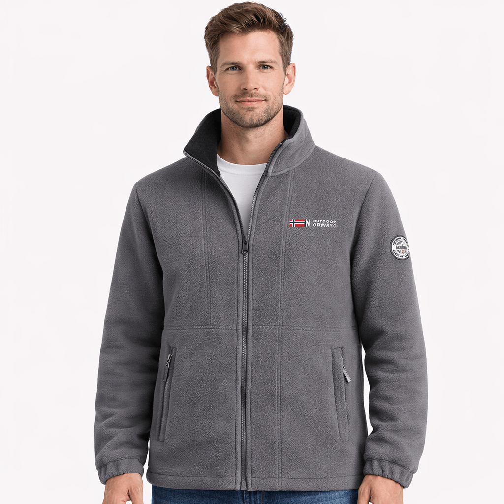 Coleeast London Grey / XS DYLAN, Fleece Zip Jacket