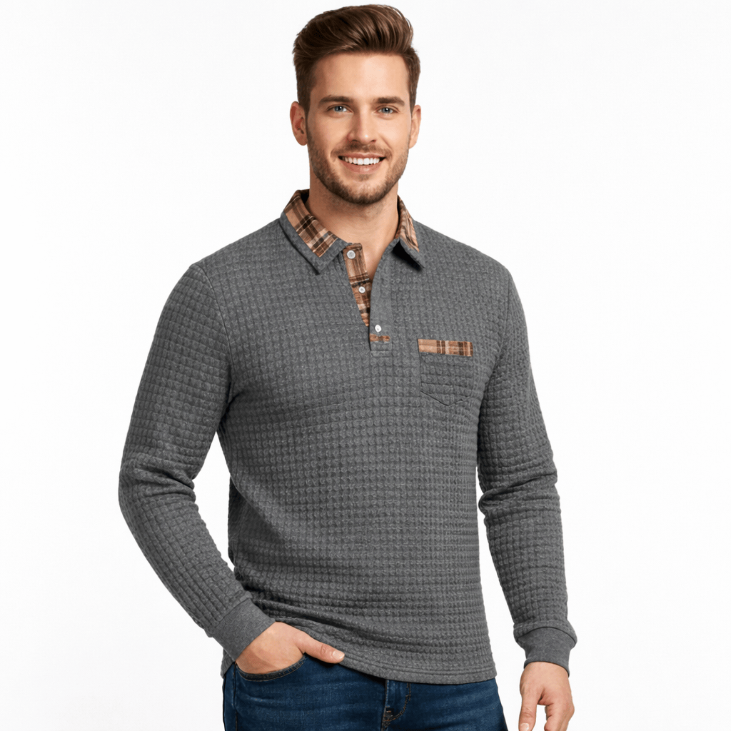 Coleeast-London Grey / XS HARRY, Casual Travel Polo
