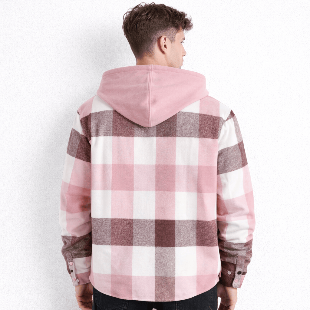 Coleeast-London IRVING, Plaid Casual Long Sleeve Shirt