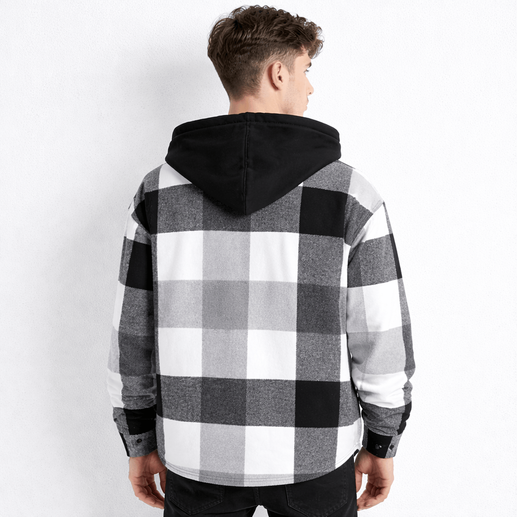 Coleeast-London IRVING, Plaid Casual Long Sleeve Shirt