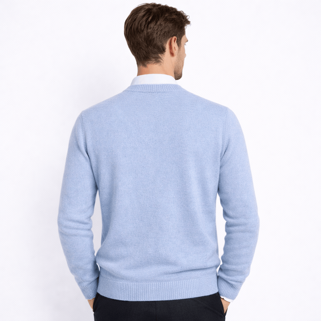 Coleeast-London KEITH, Crew Neck Wool Blend Sweater