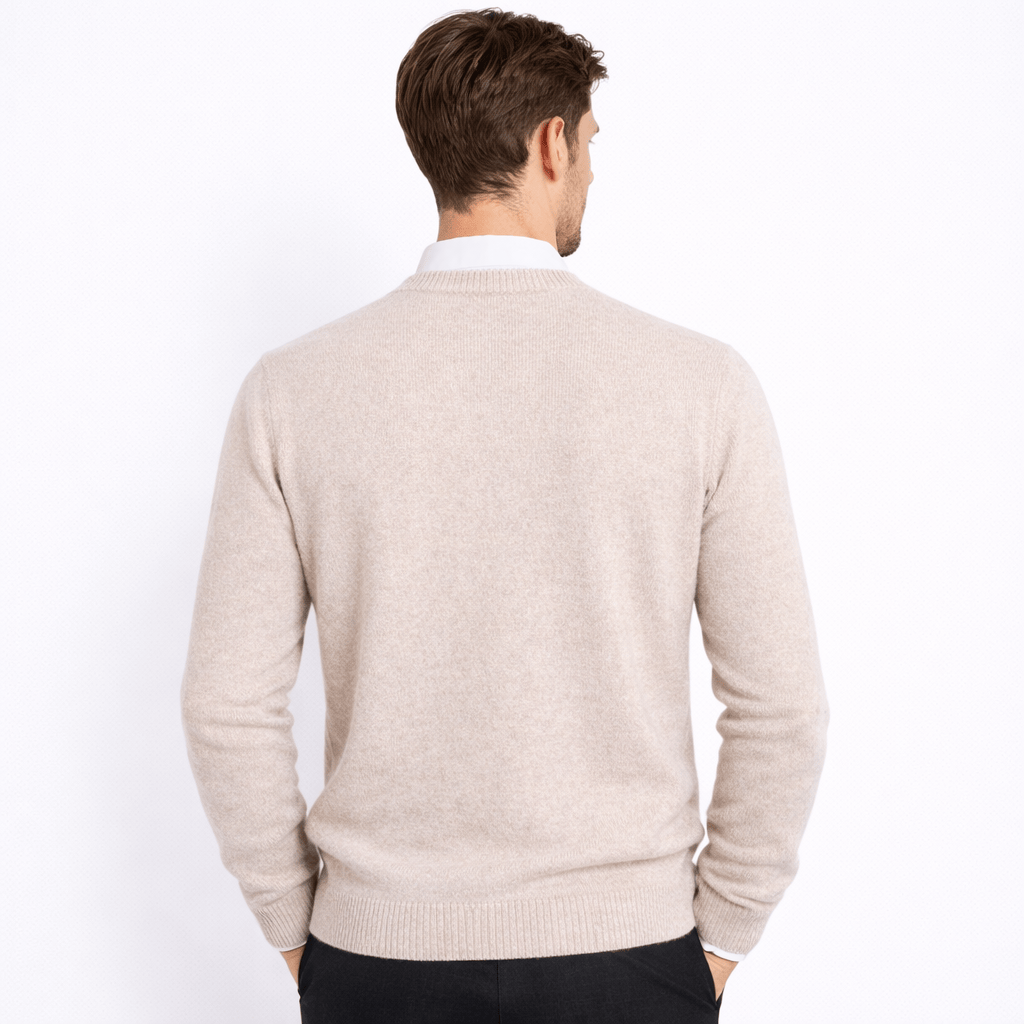 Coleeast-London KEITH, Crew Neck Wool Blend Sweater