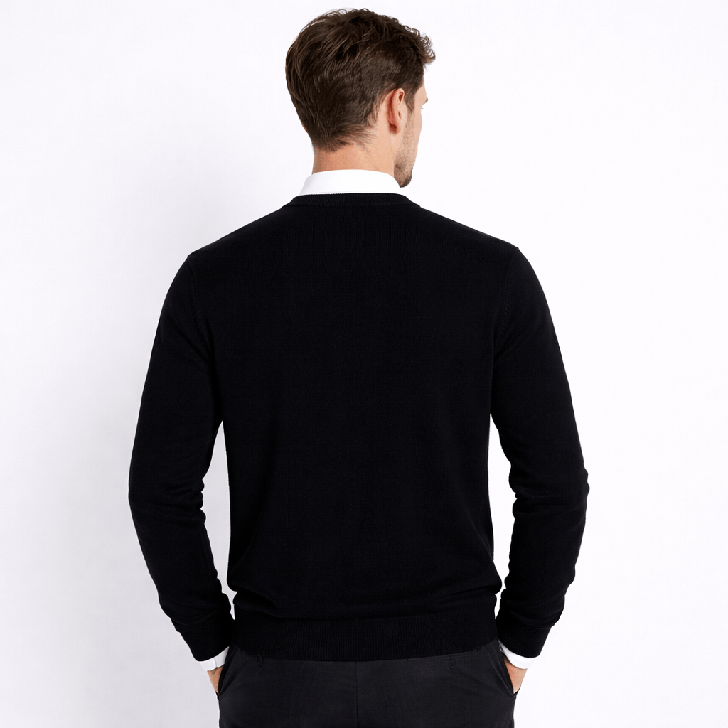 Coleeast-London KEITH, Crew Neck Wool Blend Sweater
