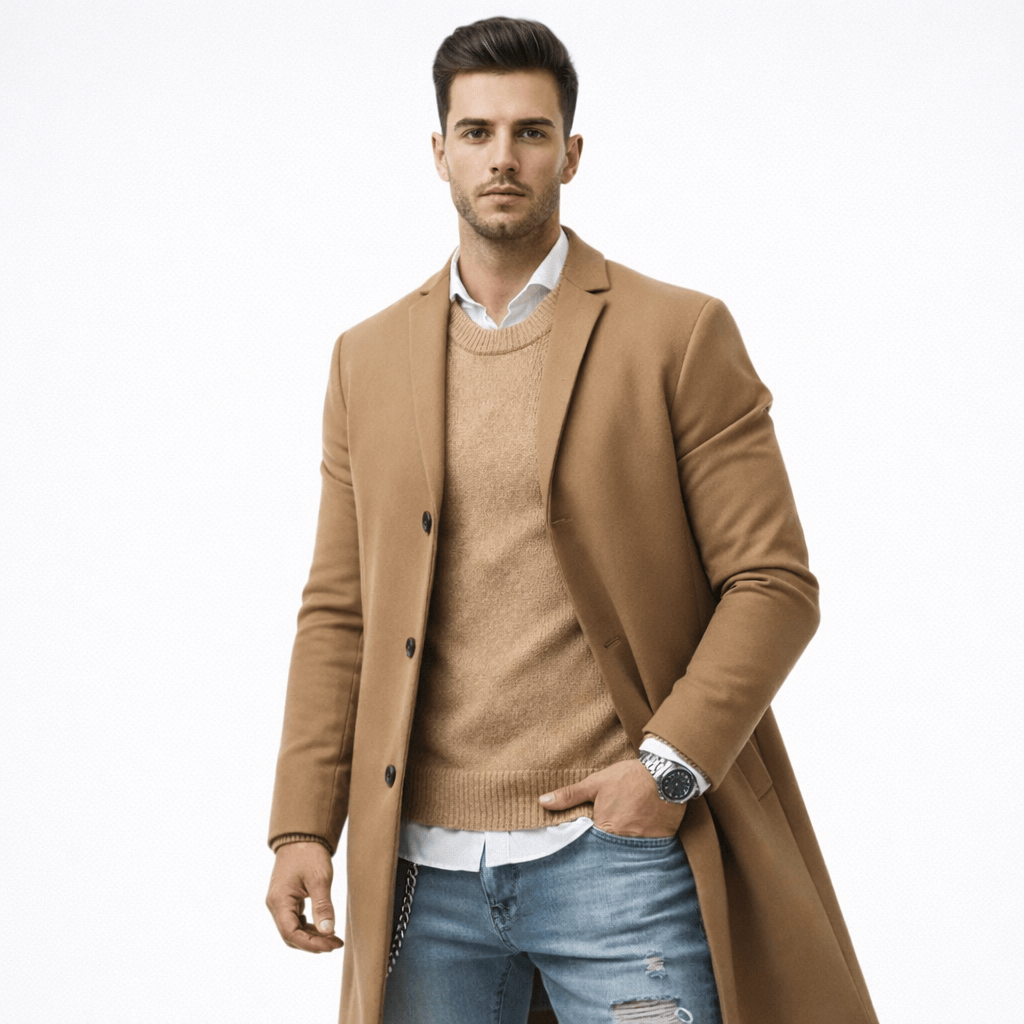 Coleeast-London Khaki / XS CLIVE, Casual Single-Breasted Blazer