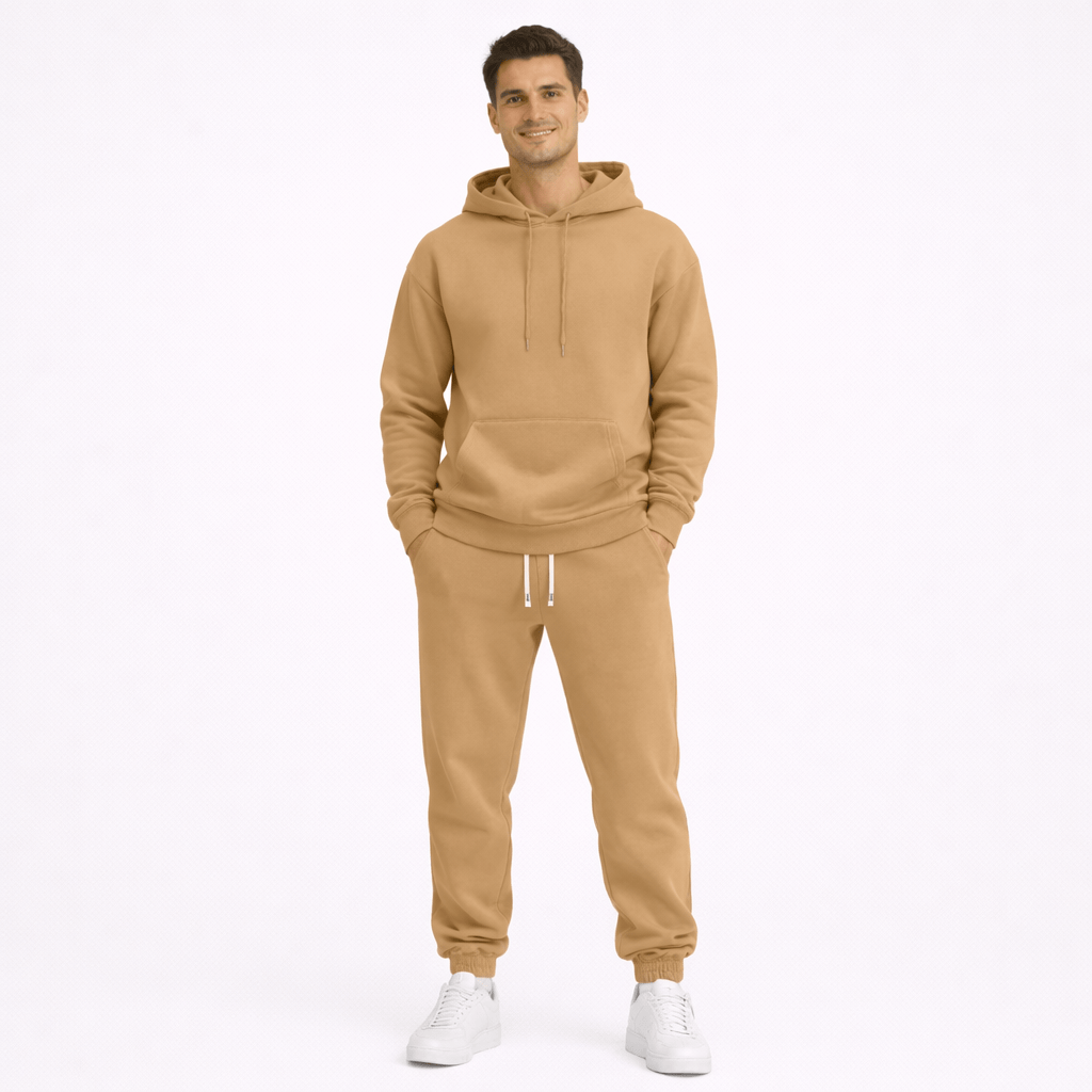 Coleeast-London Khaki / XS DAN, Solid Fit Sports Tracksuit
