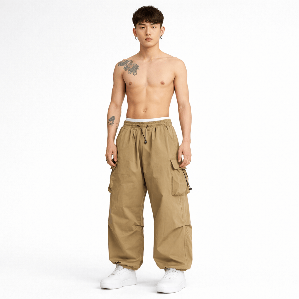 Coleeast London Khaki / XS FELIX, Lightweight Cargo Pants