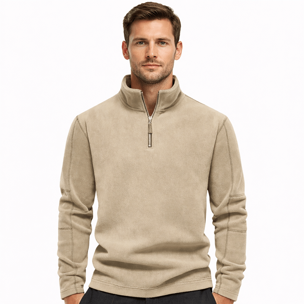 Coleeast-London Khaki / XS LEE, Solid Knit Pullover