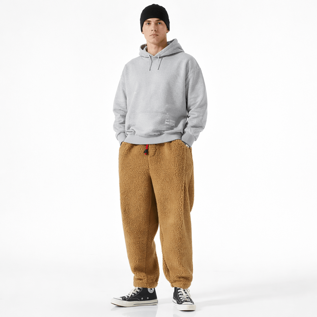 Coleeast-London Khaki / XS RAY, Elastic Waist Harem Pants