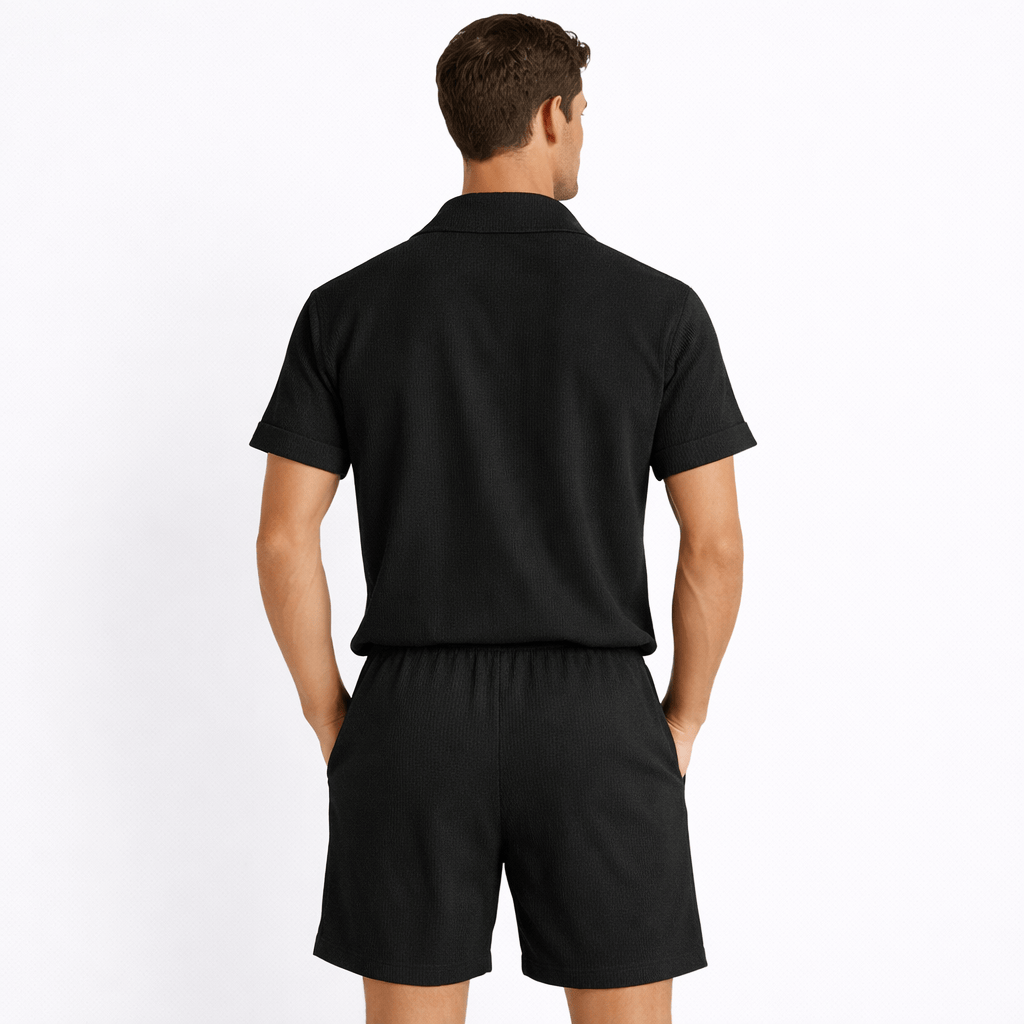 Coleeast-London LEO, Casual Button-Up Shirt Set